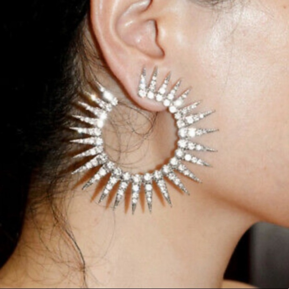 NEW Luxury 925 sterling silver ⭐️ Star earrings